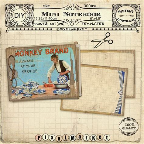 Image result for Printable Mini Notebook Paper