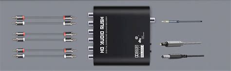VOOCME HD Audio Rush Digital Audio Surround Decoder 5.1 Channel Optical ...