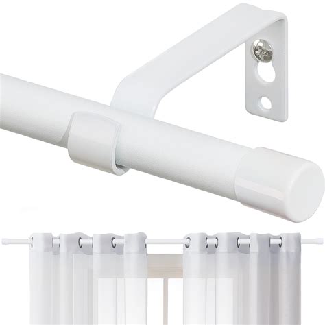 White Curtain Rod Amazon.com: White Curtain Rods For Windows 66 To