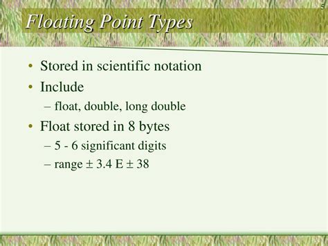 Image result for What Is Floating Point Data Types