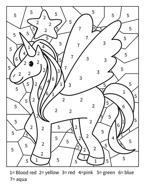 BUNDLE: Unicorn Color by Numbers & Connect the Dots Pages for Toddlers ...