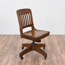 Image result for Wooden Desk Chair