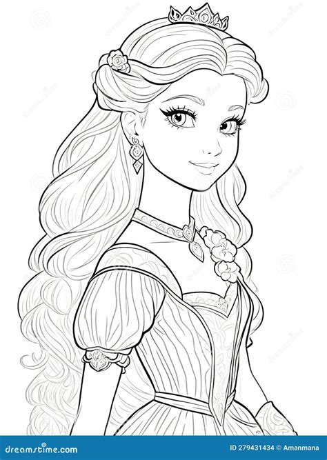 Coloring Page Princess - Free coloring pages to print