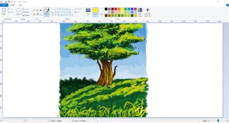 Image result for How to Paint a Tree Tutorial