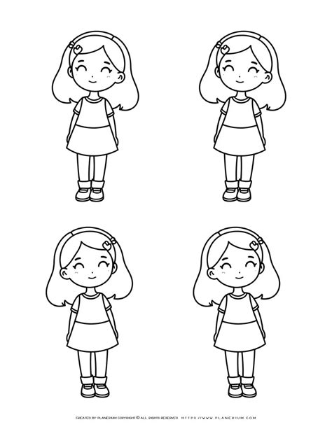 Shirt Template - Four Shirts | Planerium