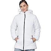 Buy KOTTY Women Black Nylon Full Sleeve Padded Puffer Jacket (Black,34 ...