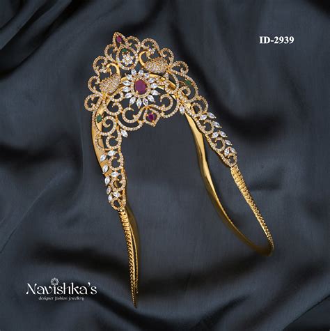 Zircon Bajuband – Navishka's designer fashion jewellery