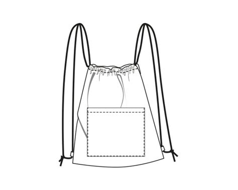 Sewing String Backpack 的图像结果