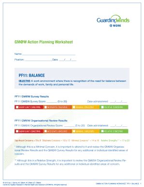 Fillable Online guardingmindsatwork PF11 BALANCE Fax Email Print ...
