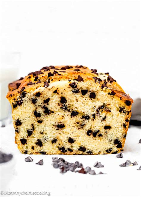Fluffy Chocolate Chip Loaf Cake (No Eggs, No Milk!) - Mommy's Home Cooking