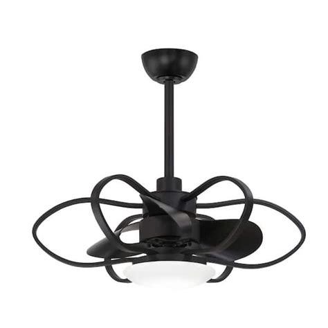 MINKA-AIRE Gordon 29 in. LED Indoor Coal Black Aire-Delier India | Ubuy