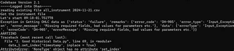 Learn Algo Trading with Python | Codes | Youtube Series - Page 46 ...