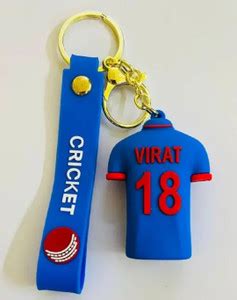 Jainsburys keychain Virat Kohli tshirt & Suzuki metal free Key Chain ...