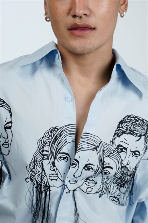 Handcrafted Diversity Stream Shirt (Powder Blue) – HUEMN