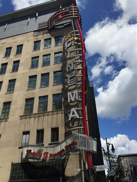 Bank Scotia Cinema - Opening Hours - 977, rue Sainte-Catherine O ...