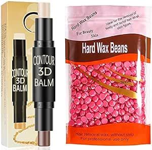 Buy KA-KAIASHA FACE MAKEUP COMBO 1 CONTOUR 3D BALM STICK,1 HOT WAX ...