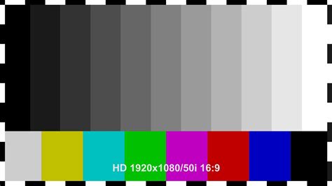 1080P Test Pattern 的图像结果