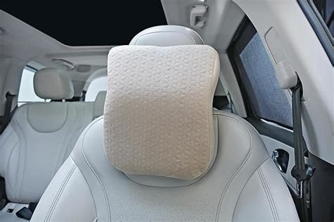 Autofurnish Plush 𐍀-pi Shaped Car Pillow Neck Rest (Plush-8883)- One P
