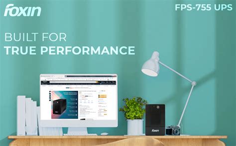 Foxin 600VA/360Watt Uninterrupted Power Supply FPS-755