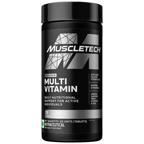 Muscle Tech Platinum Multivitamin | 60 tablets – Outbox Nutrition