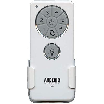 Anderic DC1 6-Speed Ceiling Fan Remote Control for India | Ubuy
