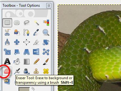 Image result for GIMP Tutorials Eraser