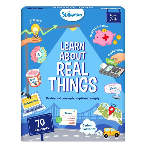 Skillmatics Learn About Real Things | 70 Real-World Learning Flashcards ...