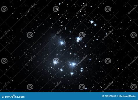 Astrophotography of the Pleiades or the Seven Sisters is a Star Cluster ...