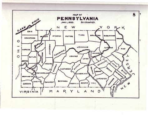 Pennsylvania counties 1840