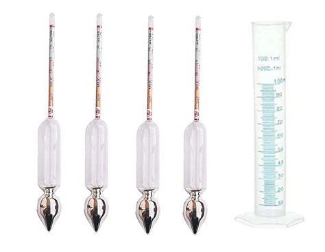 Buy Nicolette Mercury Lactometer Hydrometer Refractometer for Testing ...