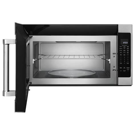 KitchenAid 2-cu ft 1000-Watt 29.88-in Over-the-Range Microwave with ...