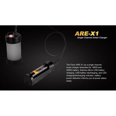 Fenix ARE-X1 - USB Charger for 18650, 26650 Li-ion batteries ...
