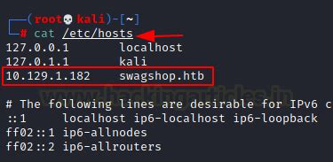 SwagShop HackTheBox Walkthrough - Hacking Articles