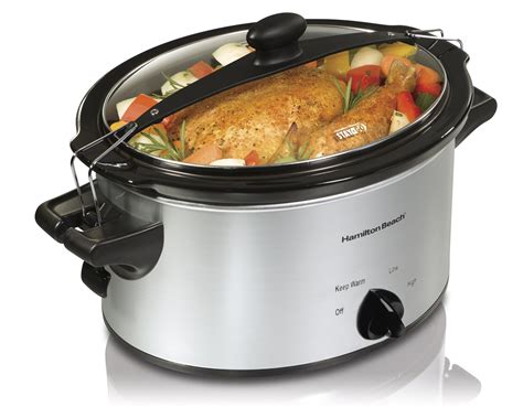 Best Slow Cookers: Hamilton Beach 33249 Stay or Go Slow Cooker, 4-Quart