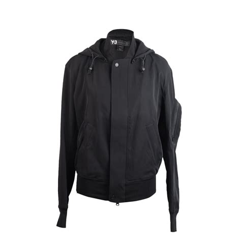 Buy Y-3 WOOL FLANNEL HOODED TOP Size M Online