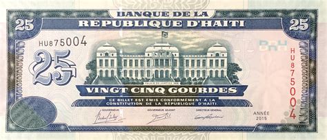 25 Gourdes - Haiti – Numista