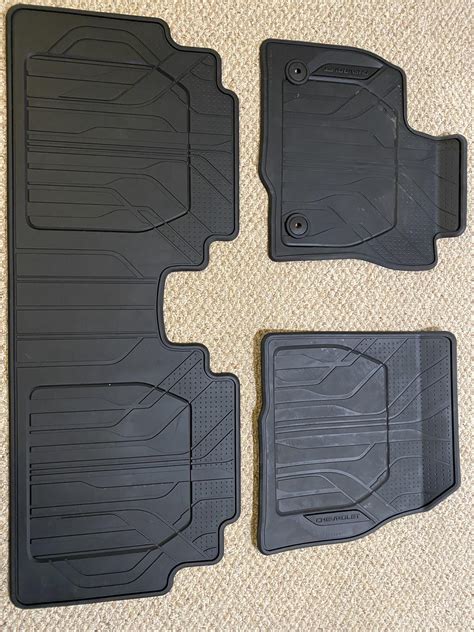 ‘23 EUV Chevy All Weather Floor Mats for sale - Metro Detroit : r/BoltEV