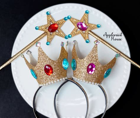 Princess Peach Crown Printable