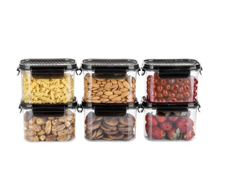Buy Shuttle Art 700 ml Unbreakable Air Tight Square plastic Containers ...
