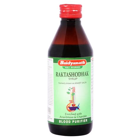 Buy Raktashodhak Syrup - Products | Baidyanth