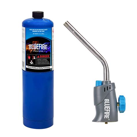 Buy BLUEFIRE Trigger Start Welding Blow Torch Head with Propane Kit ...