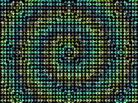 Download wallpaper 1400x1050 triangles, cubes, patterns, colorful ...