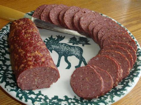 Deer Summer Sausage Recipe Homemade Oven Summer Sausage.