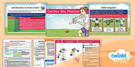 Introduction to Cricket Lesson Plan - Year 4 - Twinkl Move