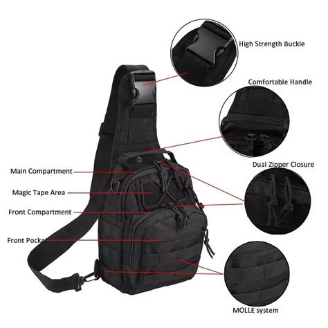 Buy Samxu Metal Detecting Sling Backpack, Portable Multifunctional ...