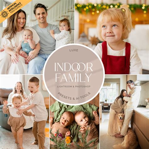LUXE | Indoor Family Lightroom Presets | Desktop & Mobile - The Luxe Lens