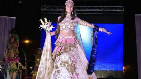 Best National Costumes Worn By Indian Beauty Queens | Beauty Pageants ...
