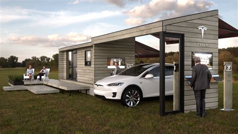 TESLA TINY HOUSE CONCEPT RENDERS | Infusion Studios