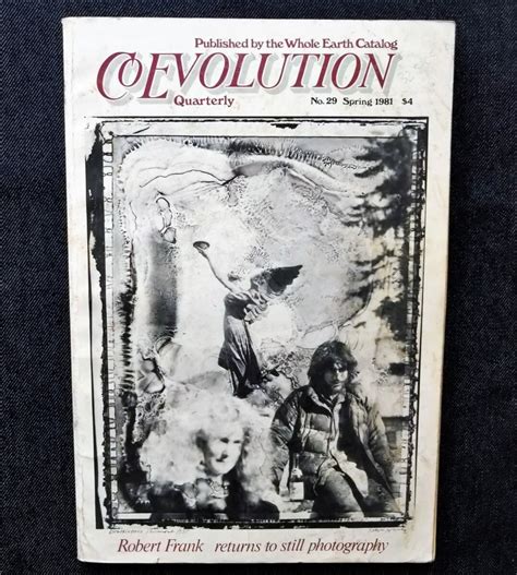 ロバート・フランク 1981年 Whole Earth Catalog 続編 CoEvolution Quarterly ロバート・クラム ...