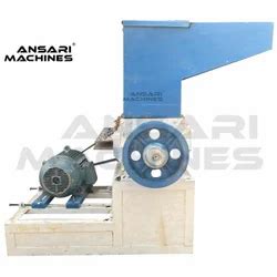 Plastic Scrap Grinder Machine - Semi Automatic PET Bottle Grinding ...